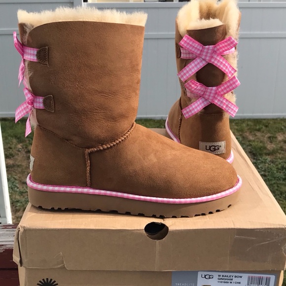 UGG Shoes - Ugg Bailey Bow Gingham